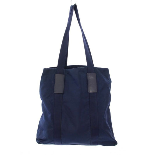 Prada Tote Handbag Nylon One Color Navy BB - OH