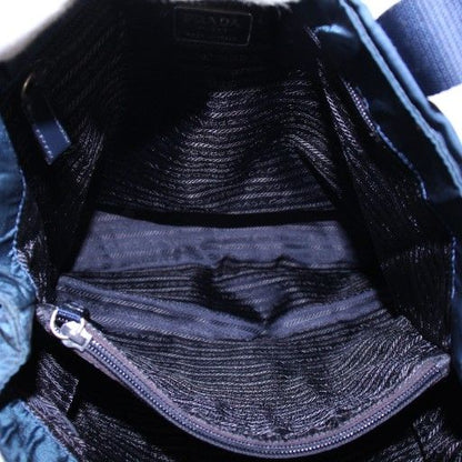 Prada Tote Handbag Nylon One Color Navy BB - OH