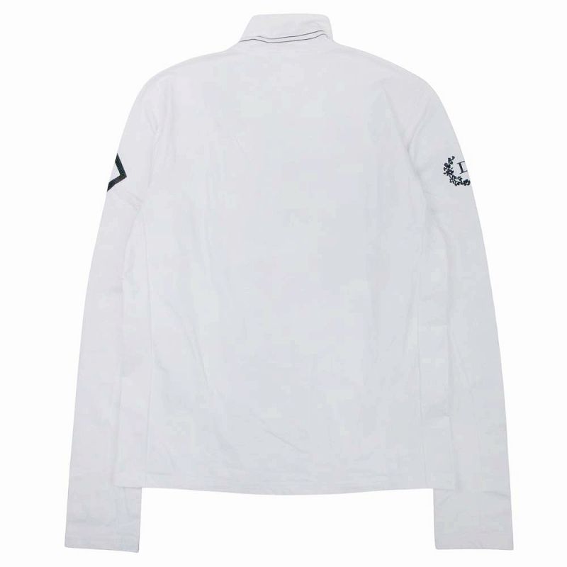 22aw Dior CD Diamond Top High Neck Cut And Sleeve Long Sleeve Lined Logo Ski