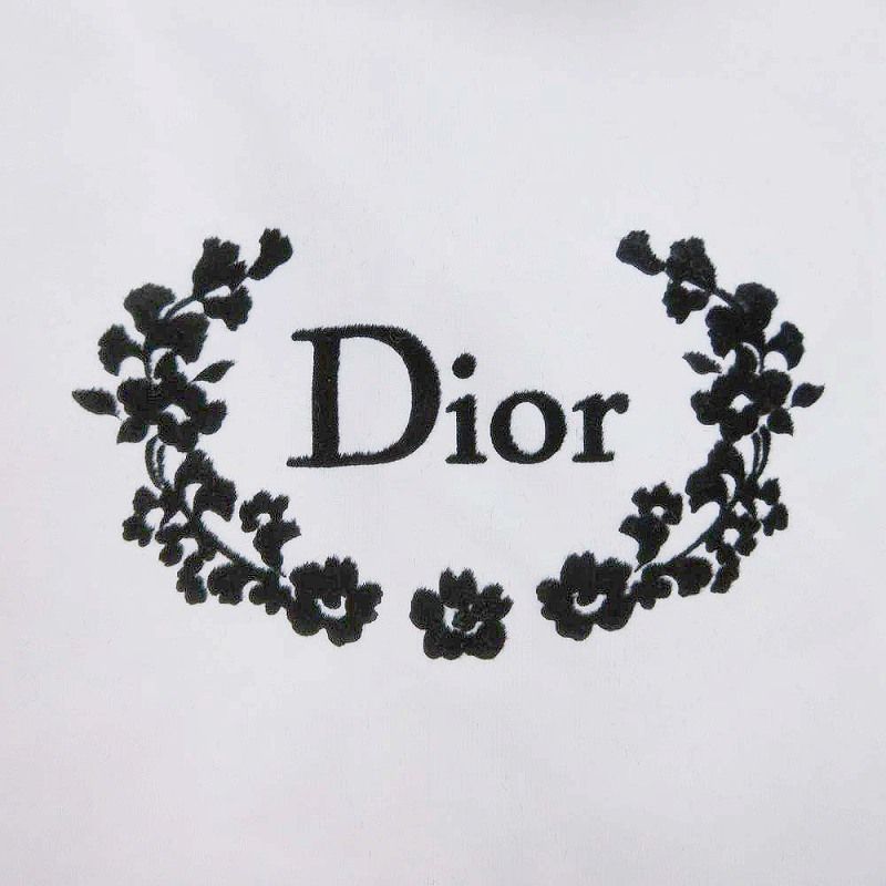 22aw Dior CD Diamond Top High Neck Cut And Sleeve Long Sleeve Lined Logo Ski