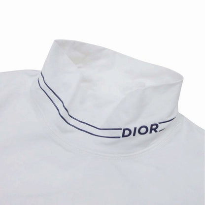 22aw Dior CD Diamond Top High Neck Cut And Sleeve Long Sleeve Lined Logo Ski