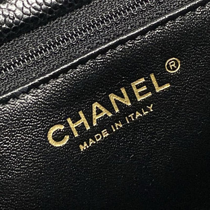 Chanel Tote Bag Matelasse A91058 Black Mattogo Old Hardware / Chain Shoulder