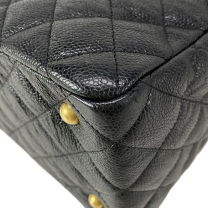 Chanel Tote Bag Matelasse A91058 Black Mattogo Old Hardware / Chain Shoulder