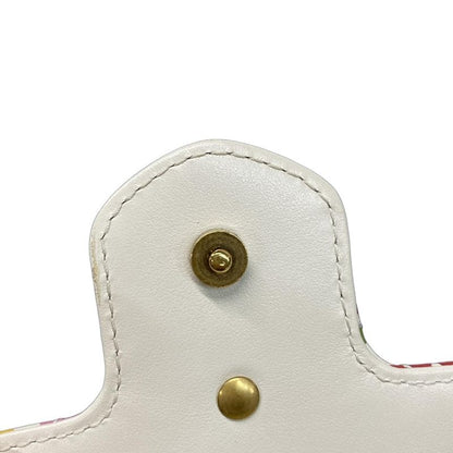 Gucci Shoulder Bag GG Marmont Quilted Leather Super Mini Bag 476433 White X