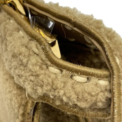Fendi Handbag Peekaboo Icy Youth Small/selleria 8bn327 Beige Mouton