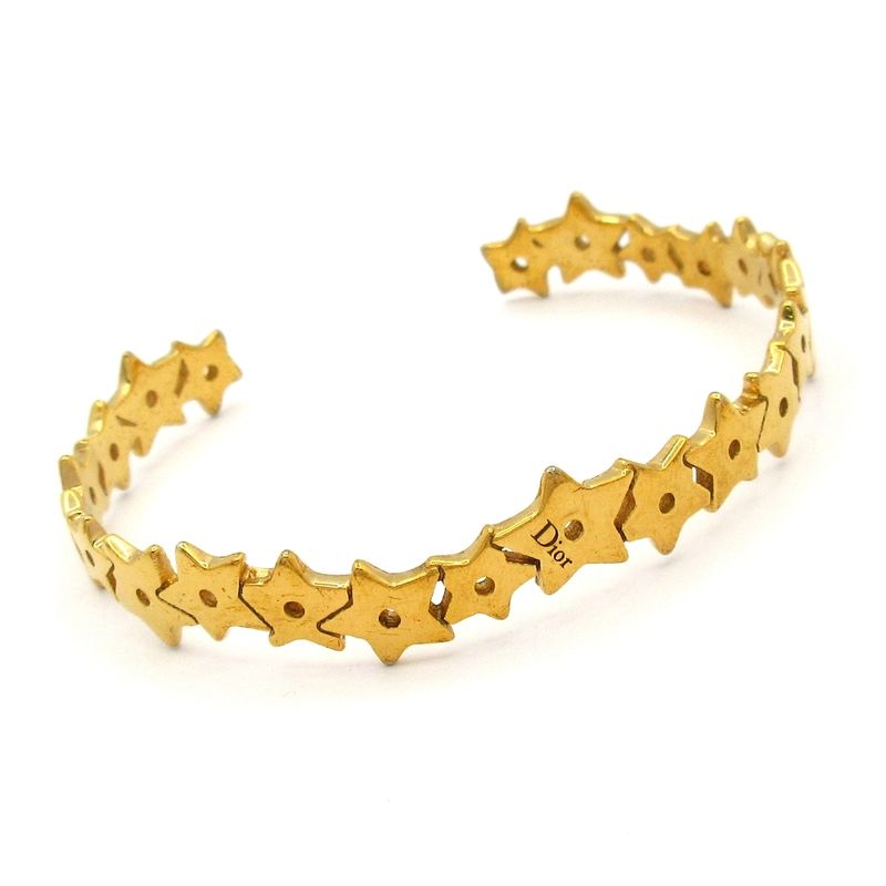 Dior/christian Dior Bangle Gold Star