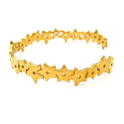 Dior/christian Dior Bangle Gold Star