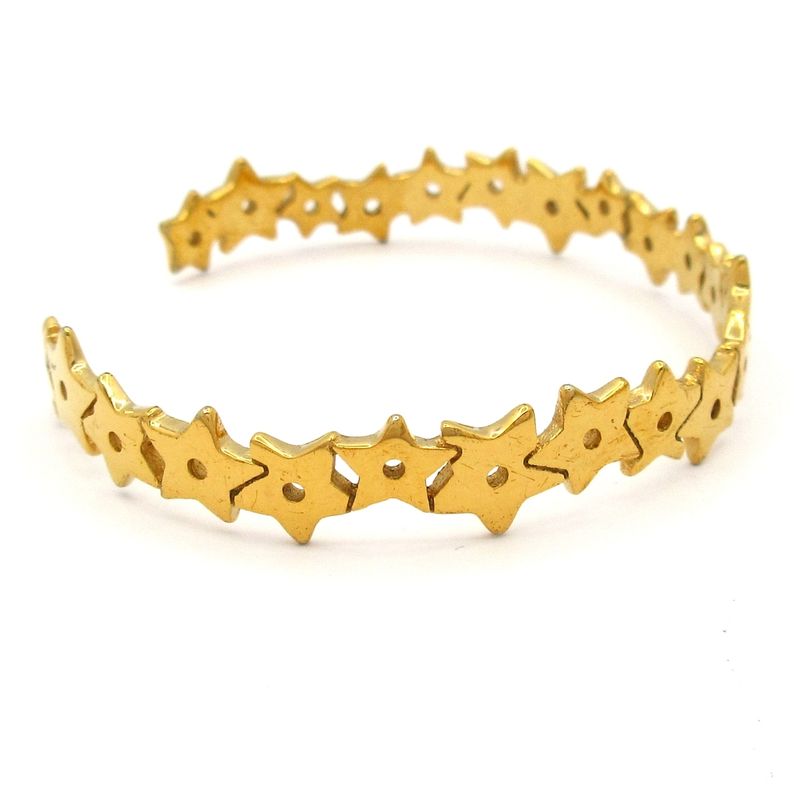 Dior/christian Dior Bangle Gold Star