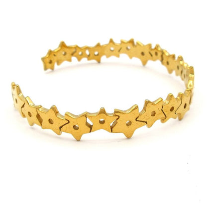 Dior/christian Dior Bangle Gold Star