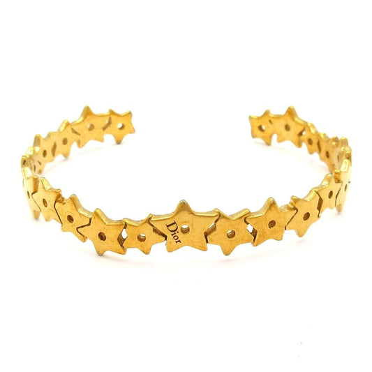 Dior/christian Dior Bangle Gold Star