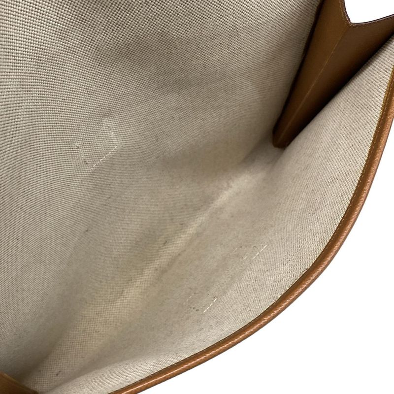 Hermes Giselle GM Gold Clutch Bag