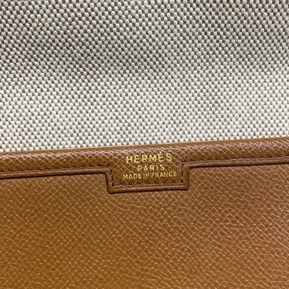 Hermes Giselle GM Gold Clutch Bag