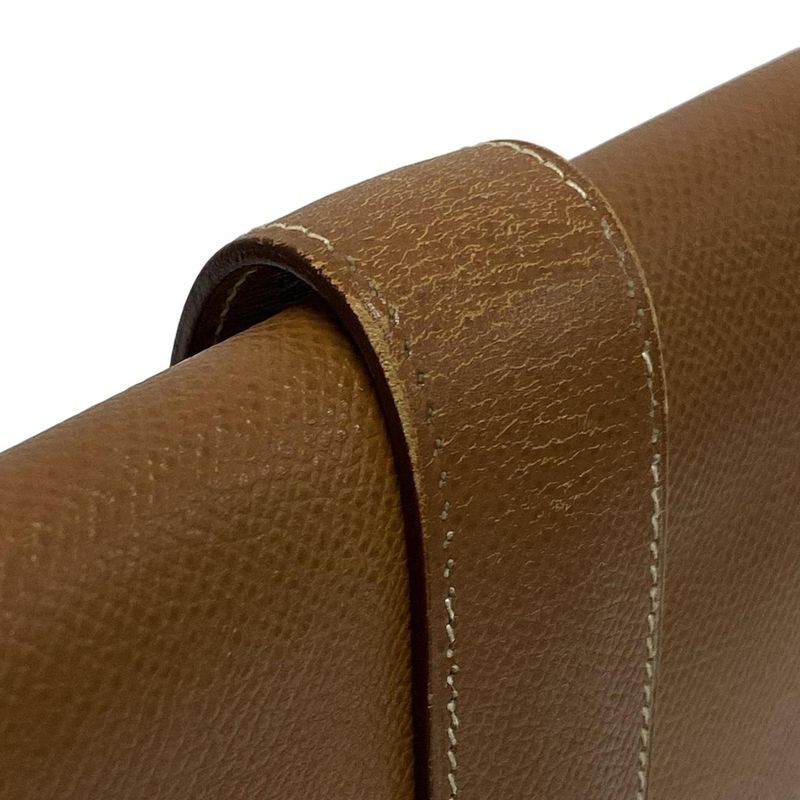 Hermes Giselle GM Gold Clutch Bag