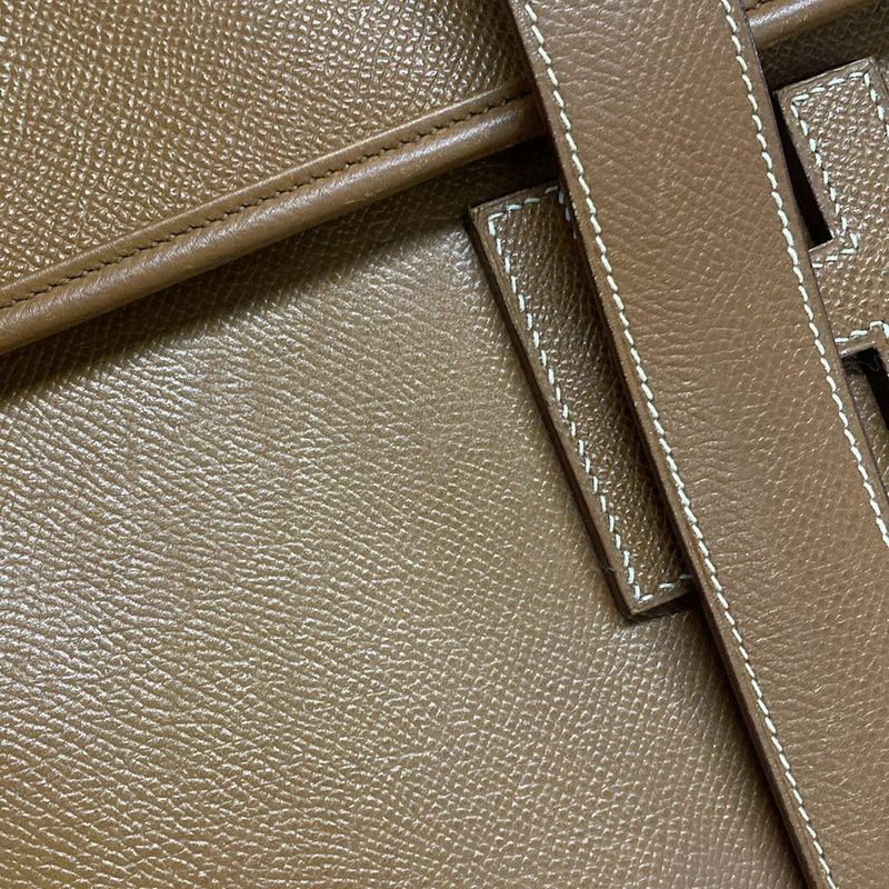 Hermes Giselle GM Gold Clutch Bag