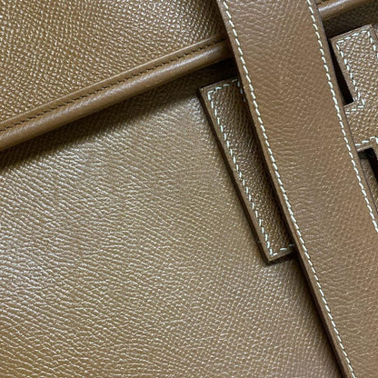 Hermes Giselle GM Gold Clutch Bag