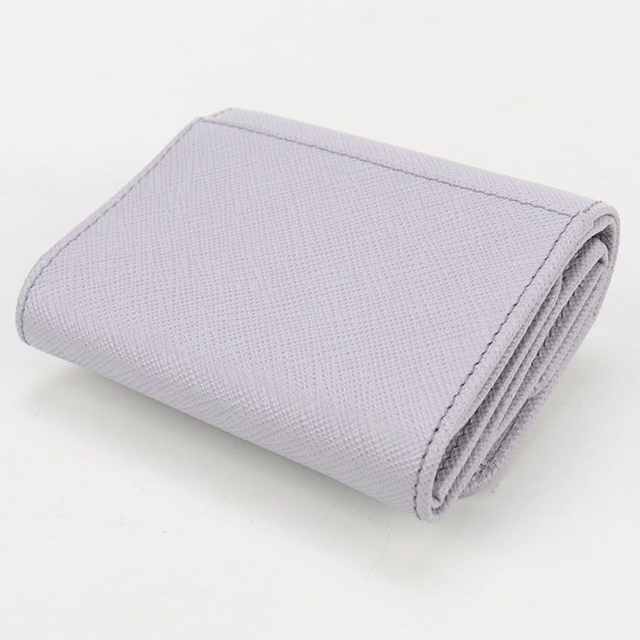 Prada Saffiano Triangle Wallet Saffiano Leather 1mh043 QHH F0etb Tri-fold