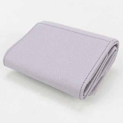 Prada Saffiano Triangle Wallet Saffiano Leather 1mh043 QHH F0etb Tri-fold