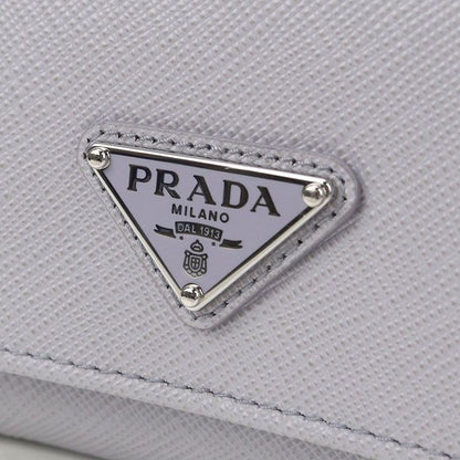 Prada Saffiano Triangle Wallet Saffiano Leather 1mh043 QHH F0etb Tri-fold