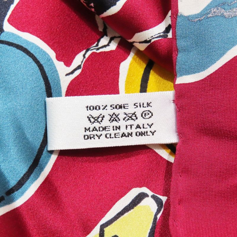 Unused Christian DIOR 100% Silk Square Scarf Bandana Logo Bag Perfume Total