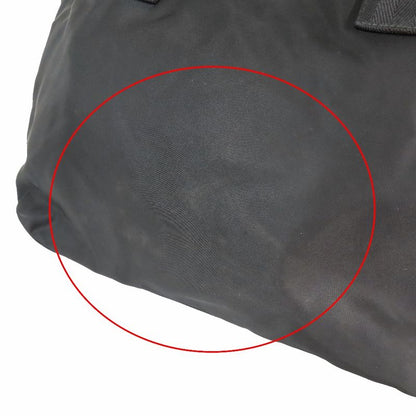 Prada Nylon Mini Boston Tote Handbag Triangle Logo Vr4377 Triangle Logo