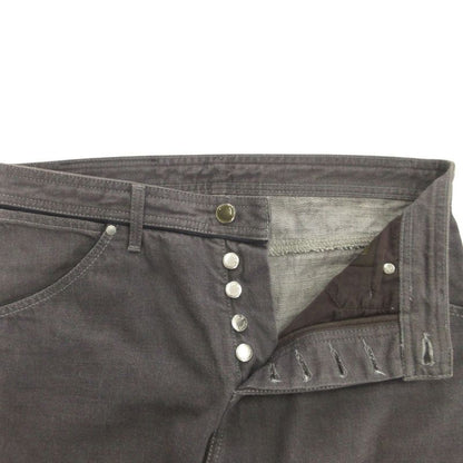 Louis Vuitton Denim Pants Jeans Damier LV Logo Button Fly On The Back 40