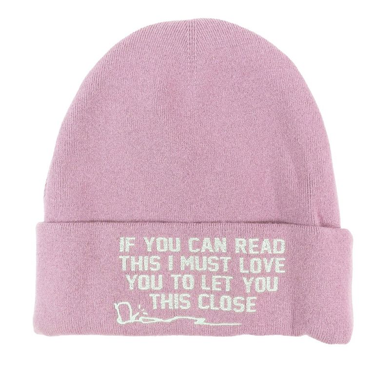 Unused 22aw Dior X Travis Scott Cactus Jack Dior Knit Hat Beanie Letter Logo