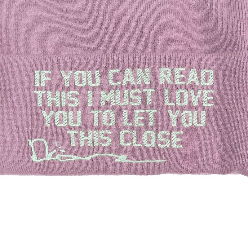 Unused 22aw Dior X Travis Scott Cactus Jack Dior Knit Hat Beanie Letter Logo