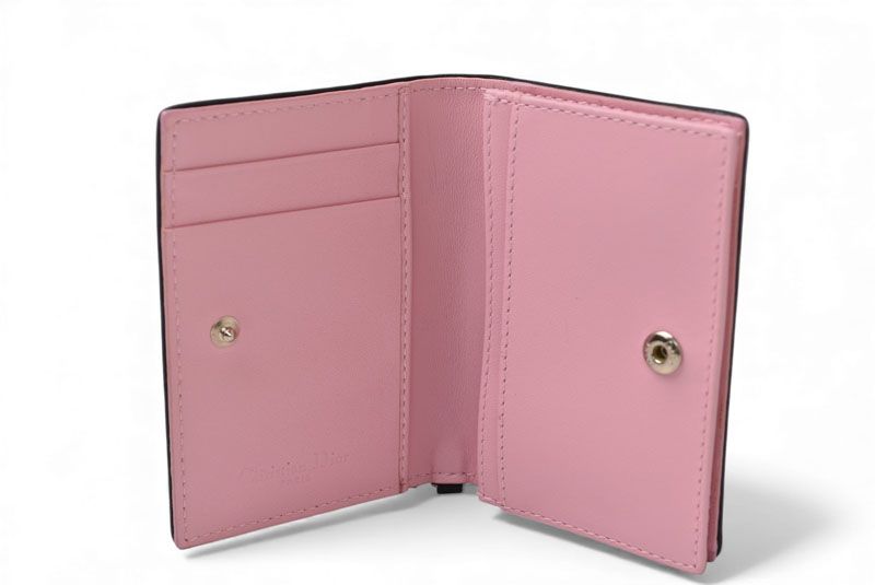 Christian Dior Coin Case Card Case Christian Dior Mini Wallet Diorissimo Black