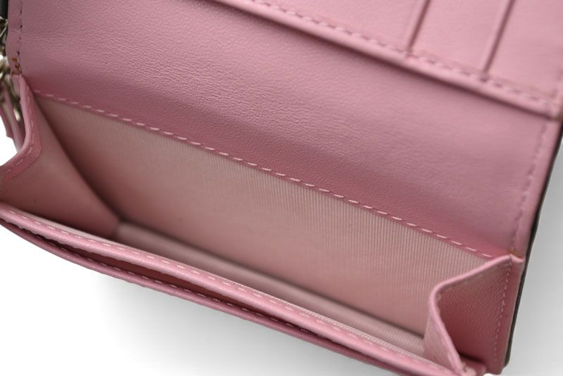 Christian Dior Coin Case Card Case Christian Dior Mini Wallet Diorissimo Black