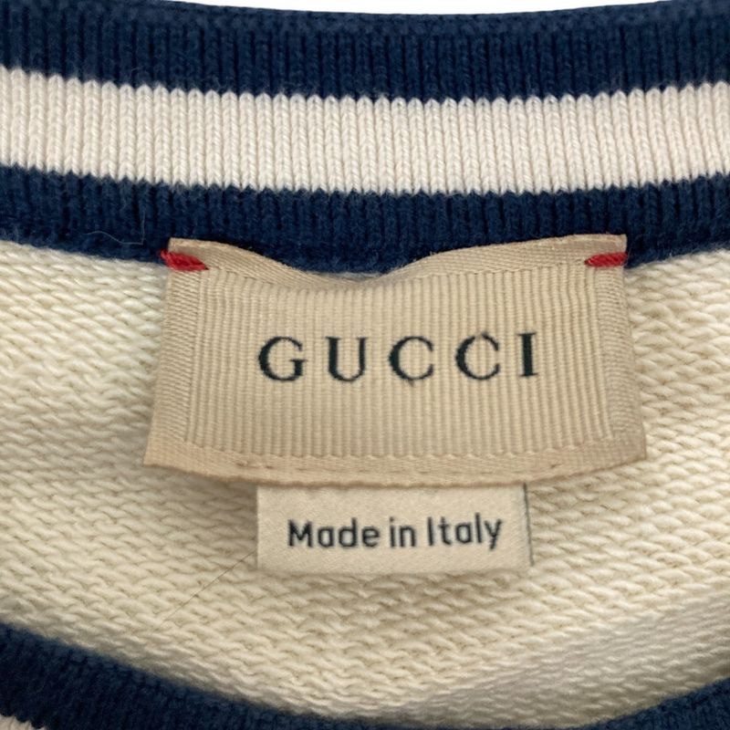 Gucci Kids Horsebit Cotton Jersey Dress 718772 6 Size Off White Kids Used