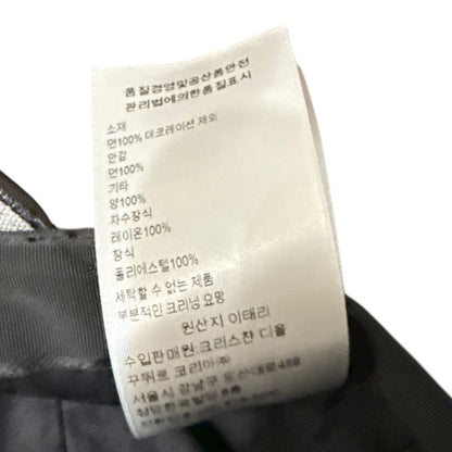 DIOR Homme Dior Homme Logo Embroidery Baseball Cap 243c904a4511 Size M Black