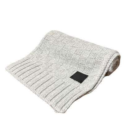 Louis Vuitton 100% Cashmere Echarpe Helsinki Scarf M74420 Gray Men's Used