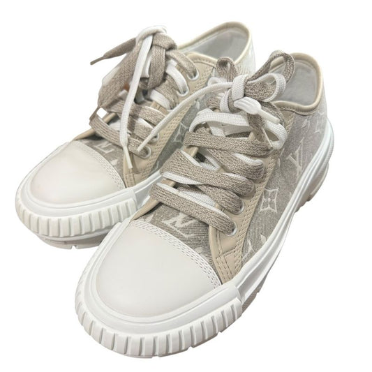 Louis Vuitton LV Squad Line Monogram Sneakers Size 35 Equivalent To 22cm
