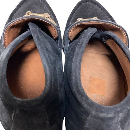 Gucci Suede Horsebit Chukka Boots Size 36 1 2 Approx 23.5cm (9.25in) Black Gold
