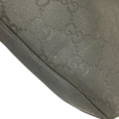 Gucci Bamboo Handle GG Pattern Handbag Tote Bag 002 1010 Black Men Ladies