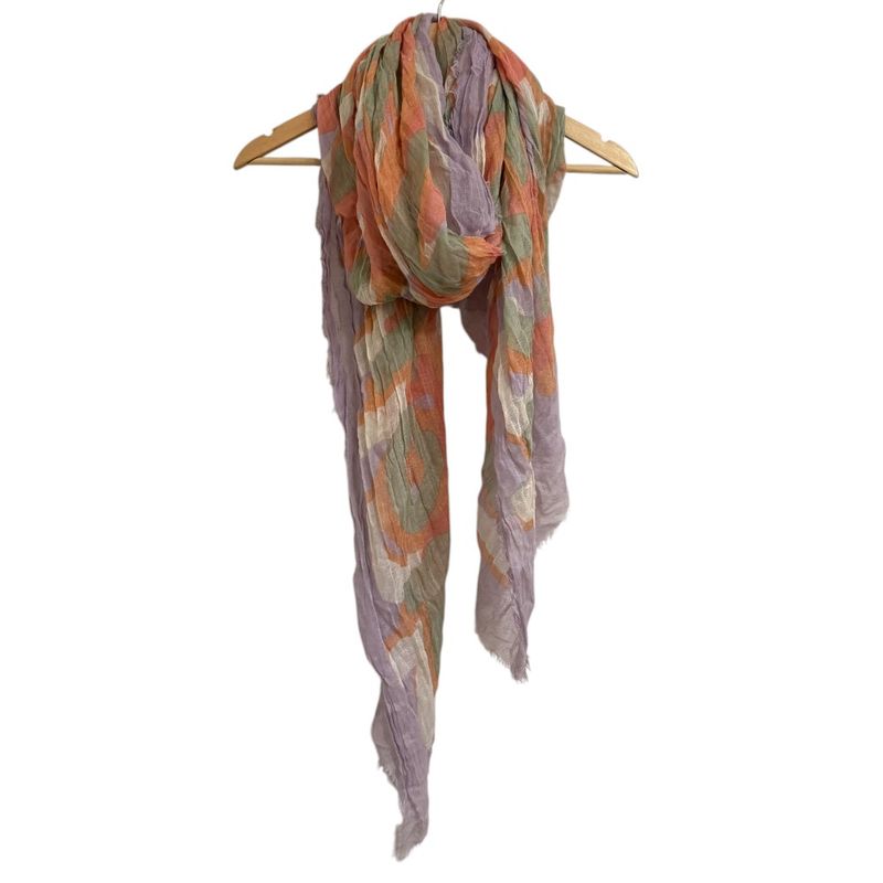 Louis Vuitton Graffiti Pattern Silk And Cashmere Shawl 401910 Multicolor