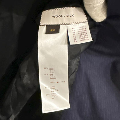 Louis Vuitton Pinstripe Tailored Jacket + Slacks Pants Suit Setup 44 Navy Men's