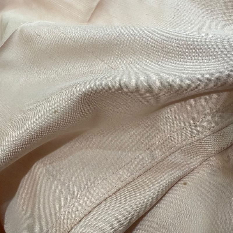 Christian DIOR Vintage French Silk-blend Tapered Pants 36 Pink Women's Used