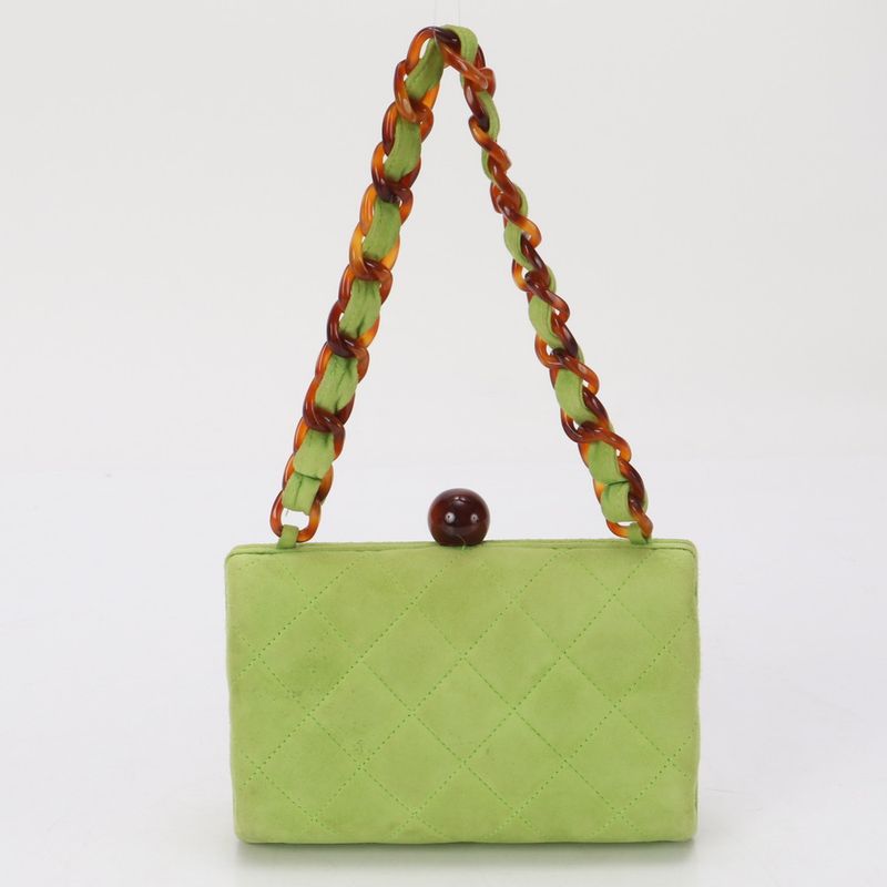 Chanel With Serial Seal Matelasse Chain Gusset Leather Handbag Shoulder Tote