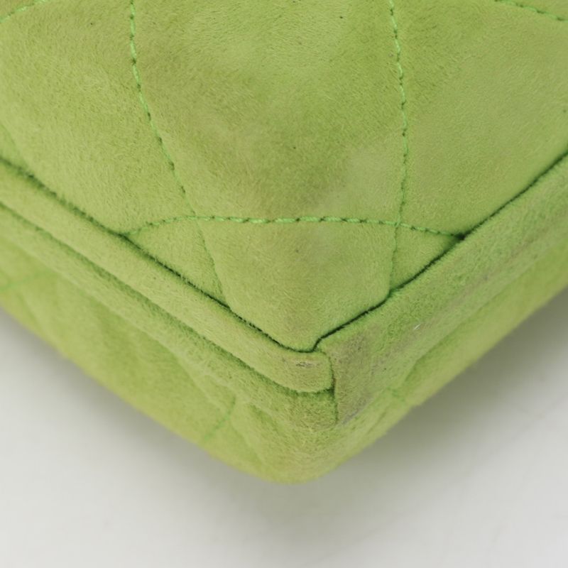 Chanel With Serial Seal Matelasse Chain Gusset Leather Handbag Shoulder Tote