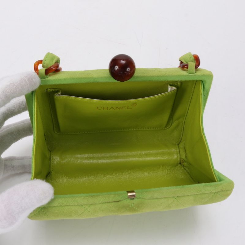 Chanel With Serial Seal Matelasse Chain Gusset Leather Handbag Shoulder Tote