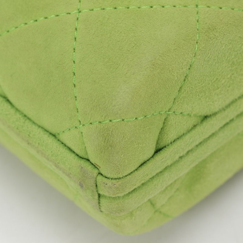 Chanel With Serial Seal Matelasse Chain Gusset Leather Handbag Shoulder Tote