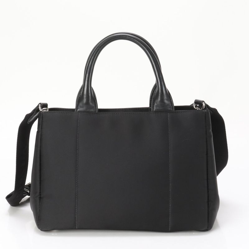 Prada Authenticity Appendix Tessuto Nylon Leather 2WAY Shoulder Bag 1bg364