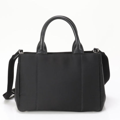 Prada Authenticity Appendix Tessuto Nylon Leather 2WAY Shoulder Bag 1bg364