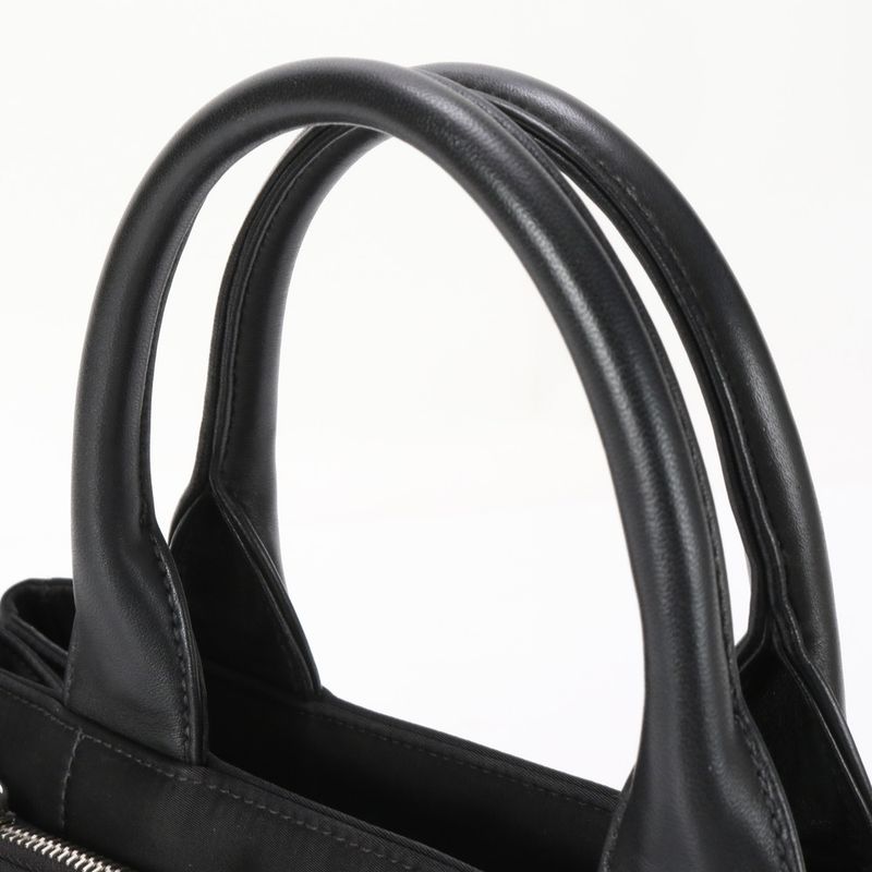 Prada Authenticity Appendix Tessuto Nylon Leather 2WAY Shoulder Bag 1bg364