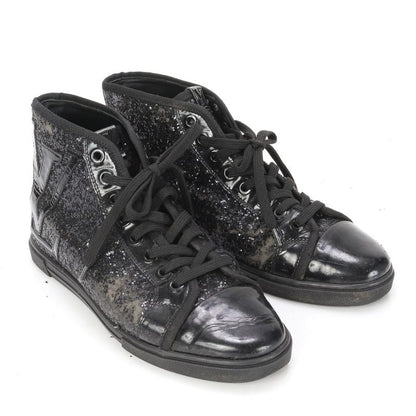 Louis Vuitton 37 1 2 24cm (9.45in) Equivalent Sneakers High Cut Shoes Brand