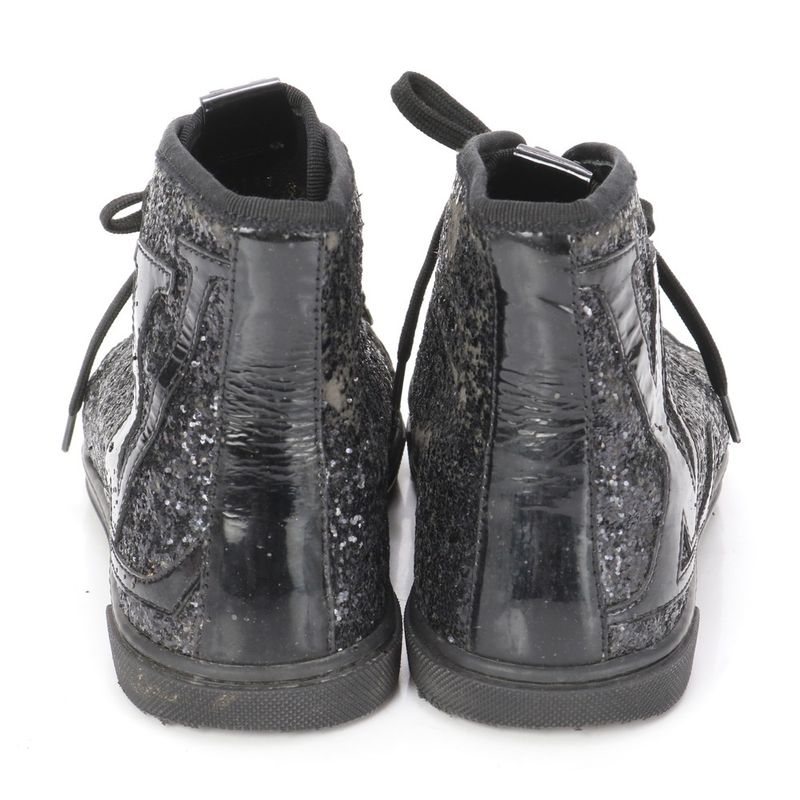 Louis Vuitton 37 1 2 24cm (9.45in) Equivalent Sneakers High Cut Shoes Brand
