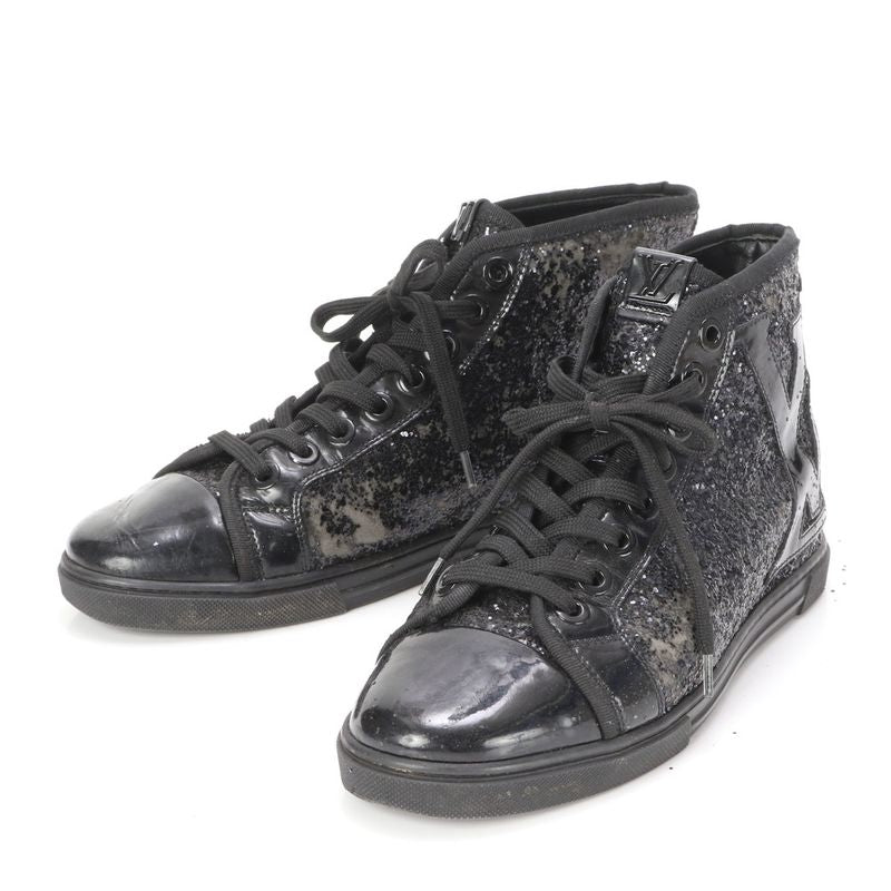 Louis Vuitton 37 1 2 24cm (9.45in) Equivalent Sneakers High Cut Shoes Brand