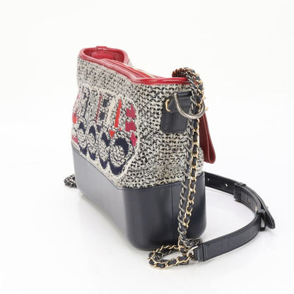 Chanel Authenticity With Serial Gabrielle De Chanel Leather 2WAY Shoulder Bag