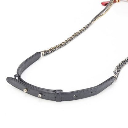 Chanel Authenticity With Serial Gabrielle De Chanel Leather 2WAY Shoulder Bag